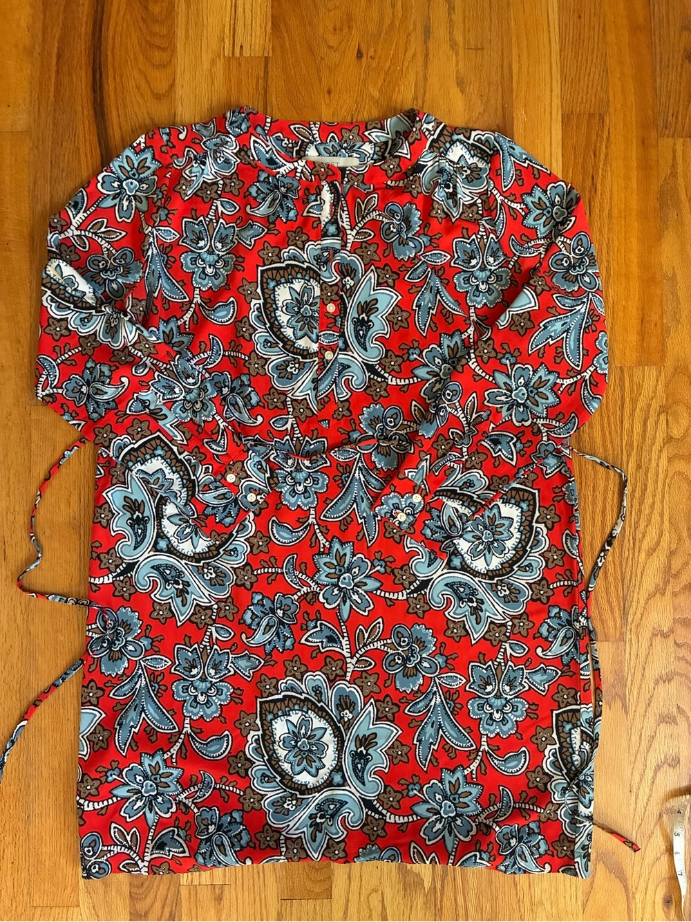 LOFT Half-Button Front Shift Dress